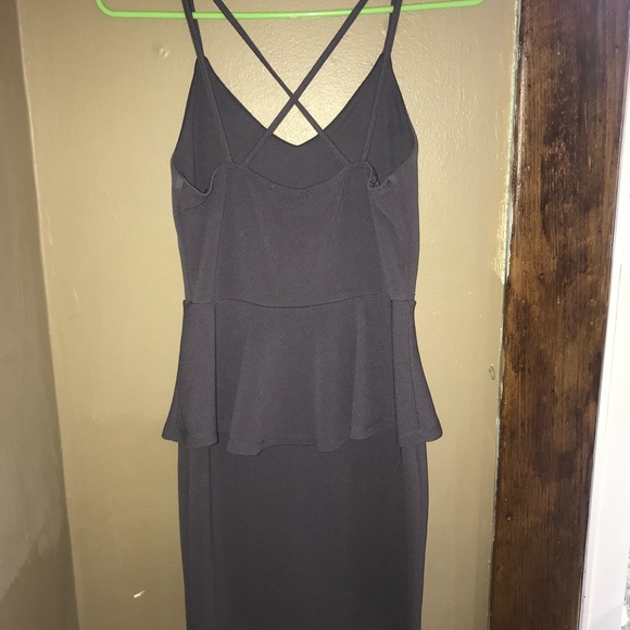 Grey body con dress - Picture 2 of 2